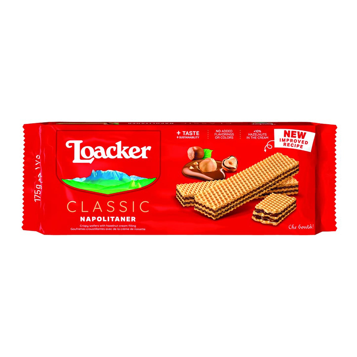 Loacker Fındıklı Gofretler 175G