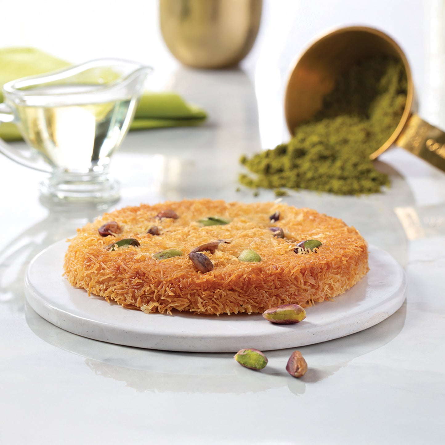 Moda Kunefe Pistachio with Syrup, 5.29oz (150g)