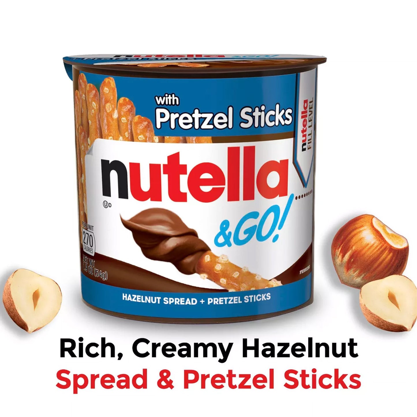 Nutella & Go Pretzel 54G