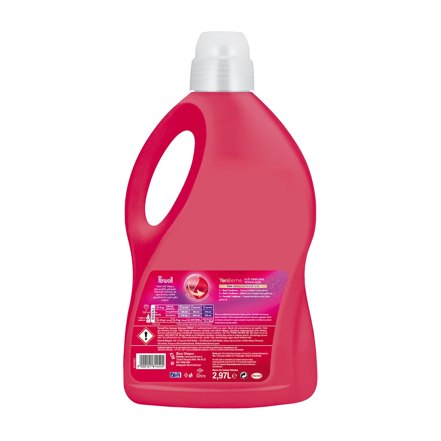 Perwoll Liq Detergent Color 3L