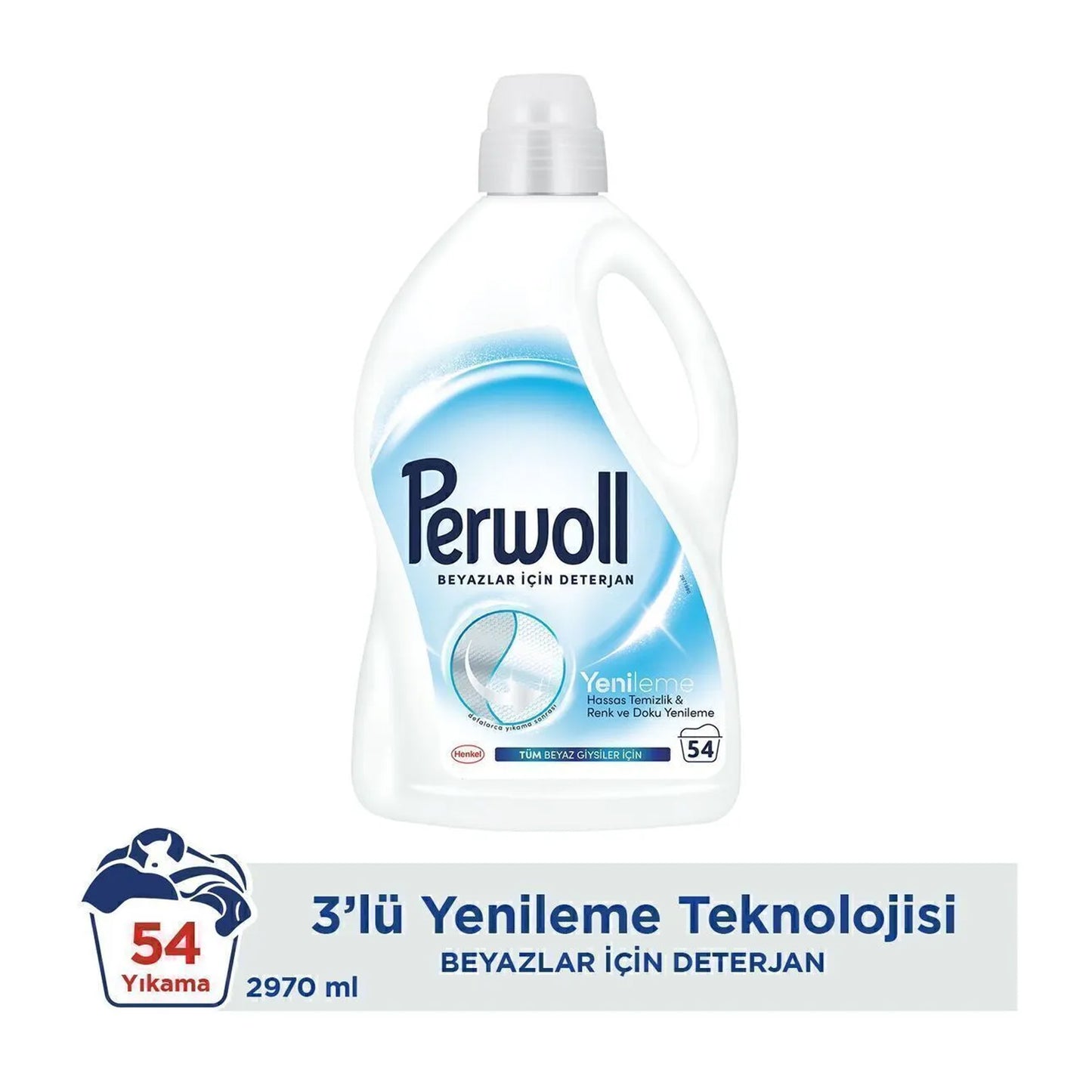 Perwoll Liq Detergent White 3L