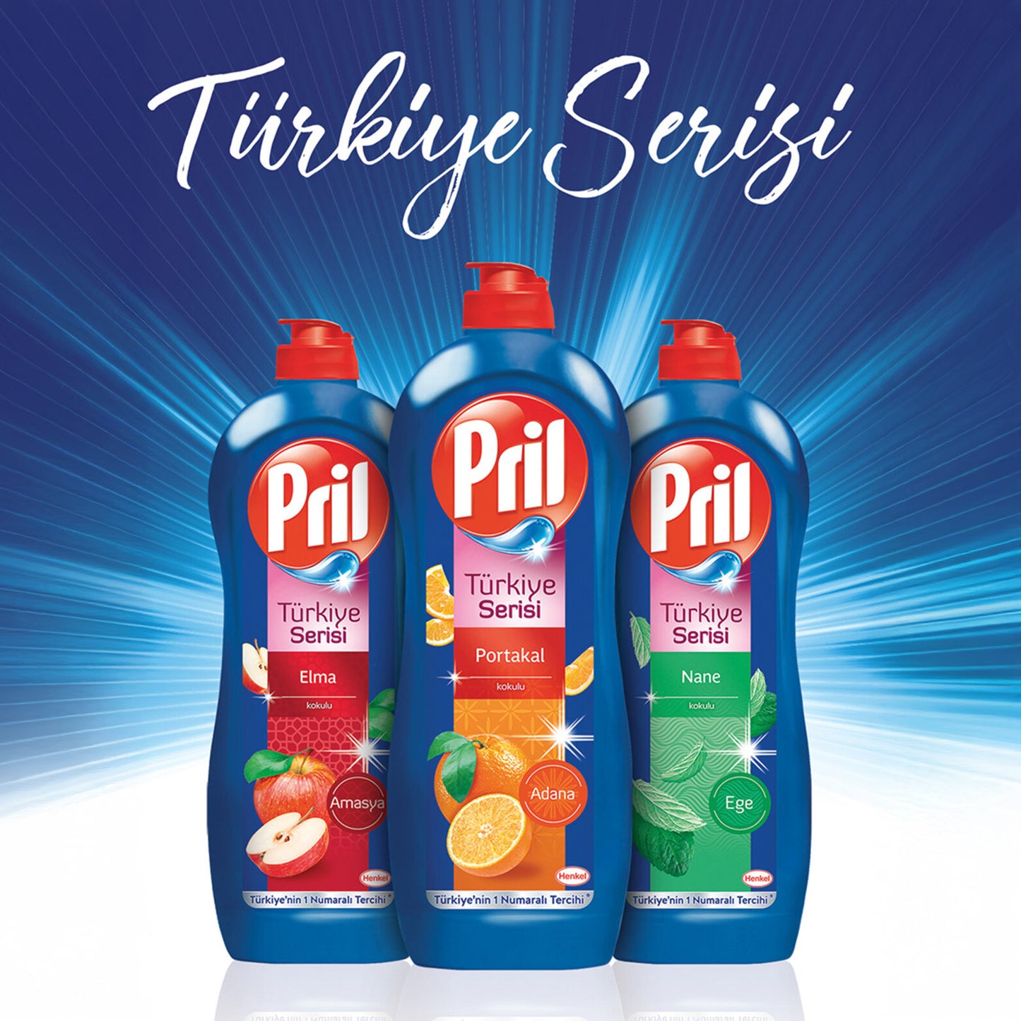 Pril Dish Detergent Orange 653Ml