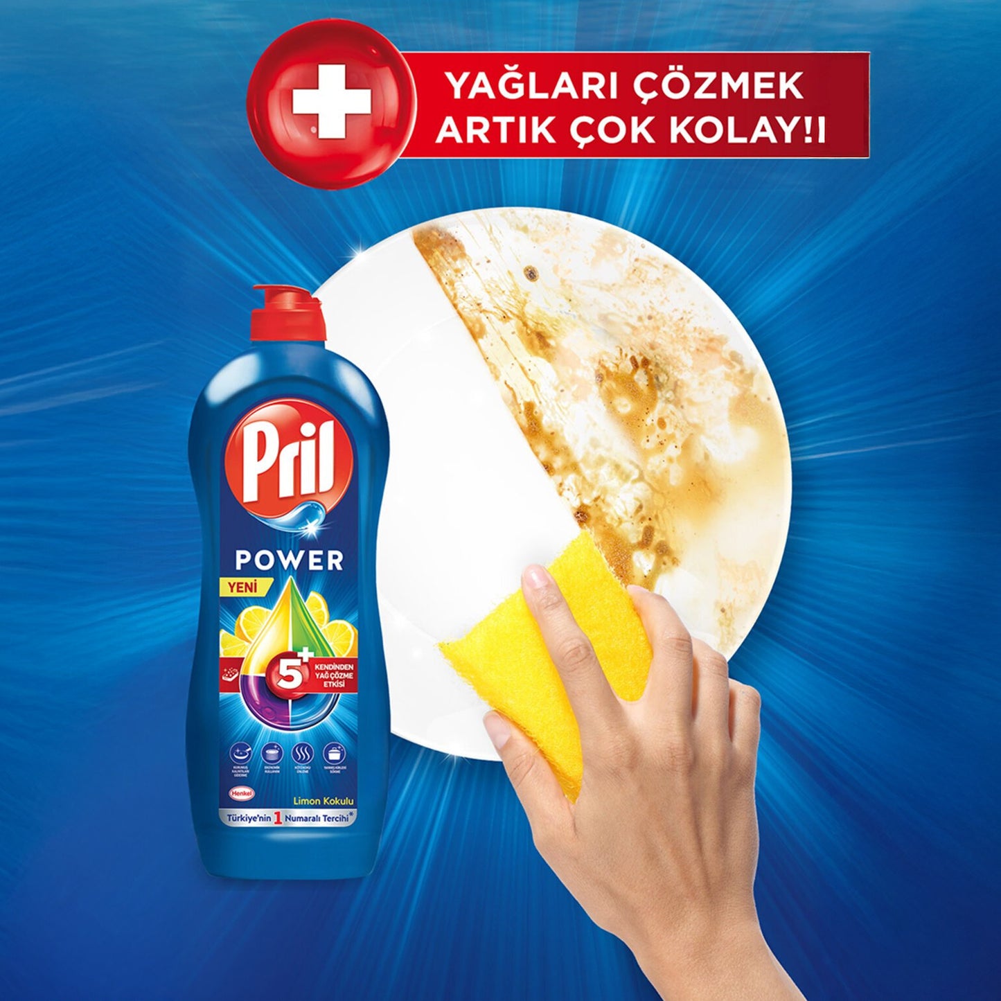 Pril Dish Detergent Lemon 653Ml