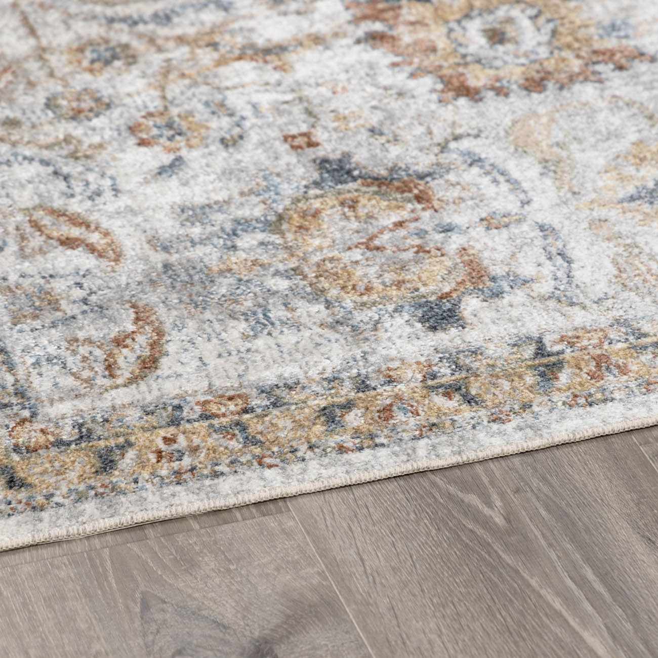 Dion Washable Floral Rug