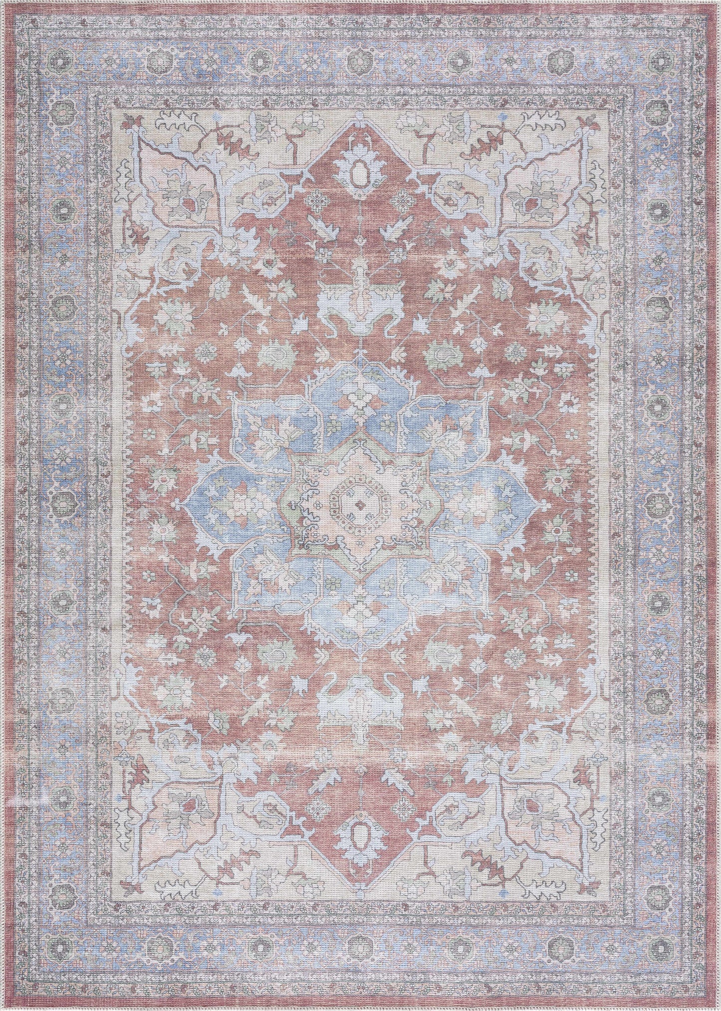 Brown Bagamanoc Medallion Area Rug - Clearance