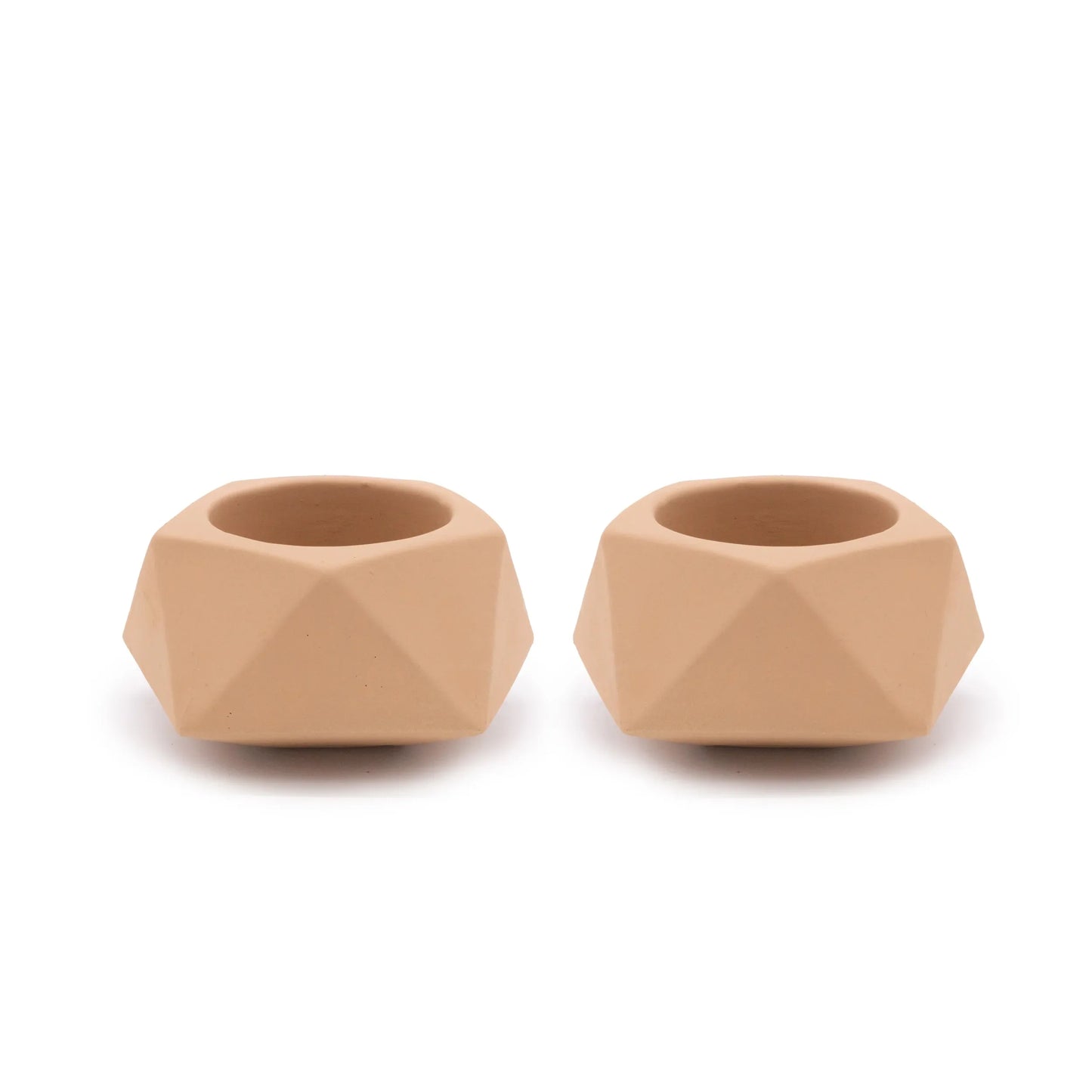Concrete Mini Tilt Tabletop Planters (Set of 2)