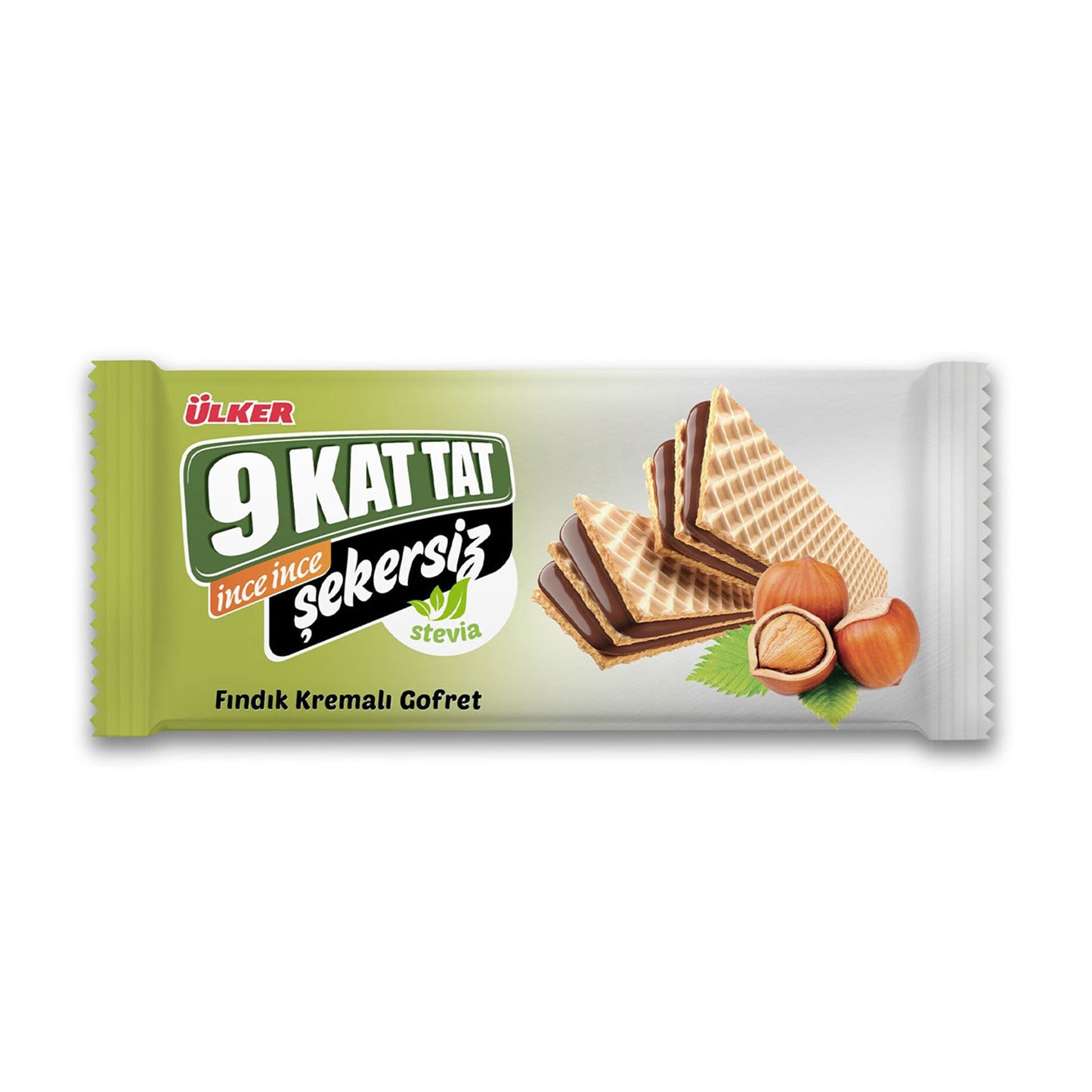 Ulker 9Katkat Thin Hazelnut Wafer Sugar Free 118G