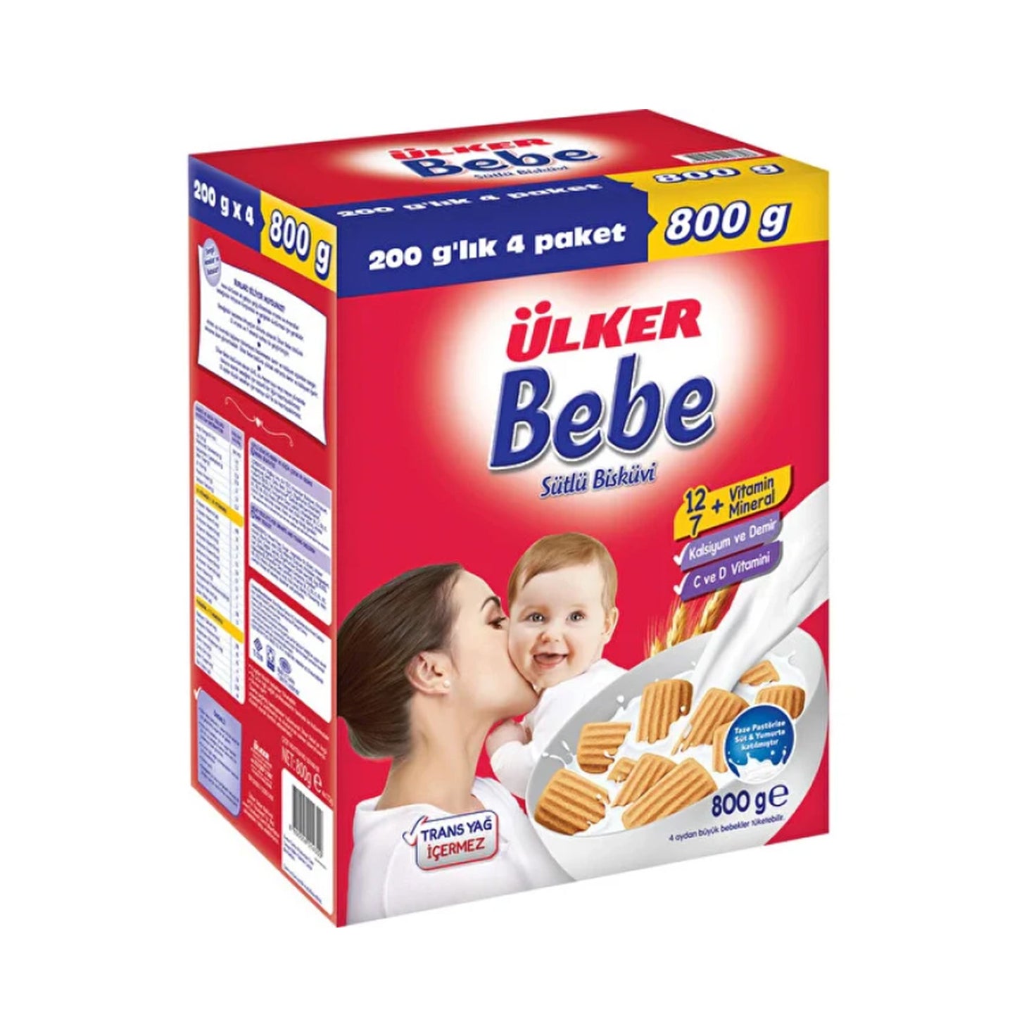 Ülker Bebe Bebek Bisküvisi 800G