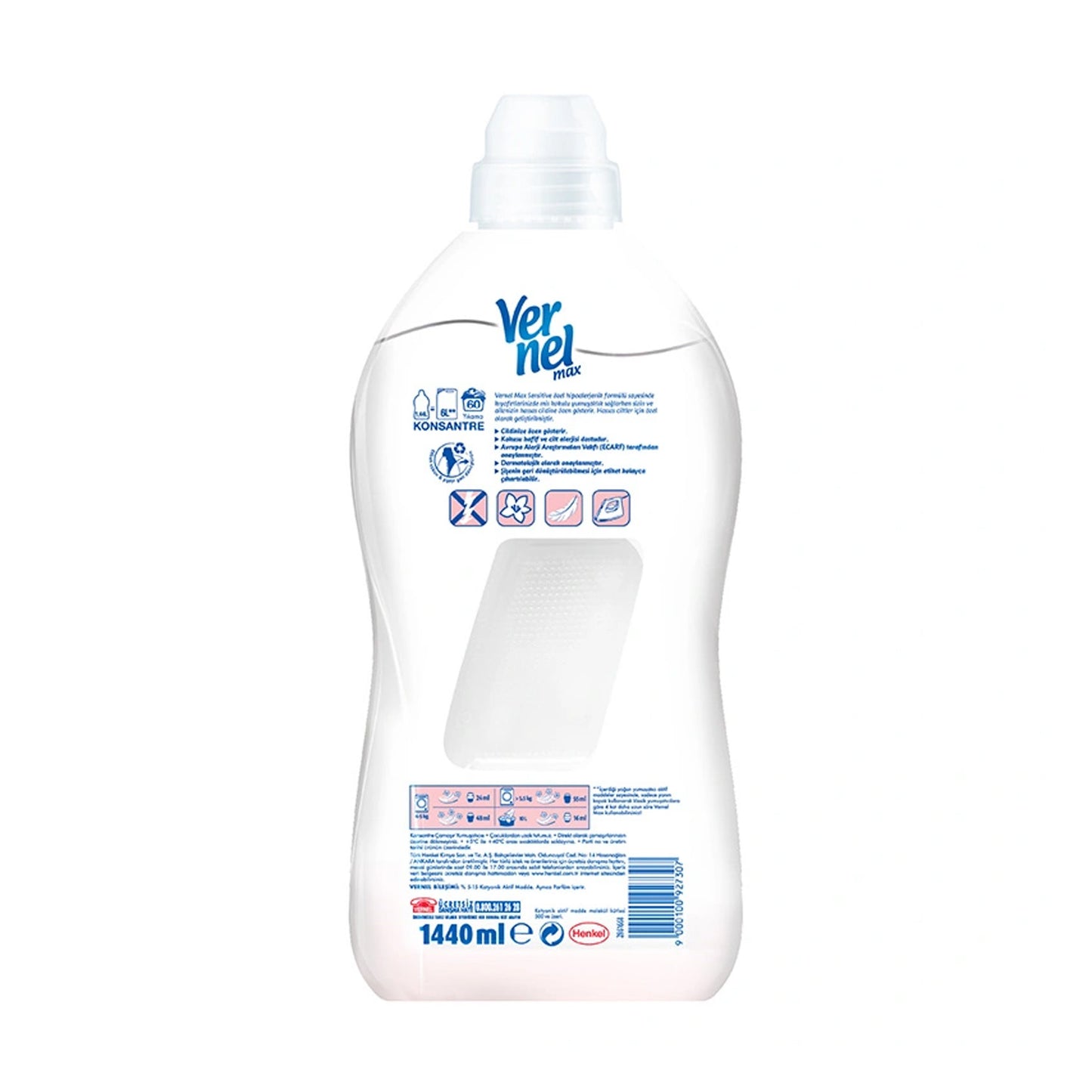 Vernel Softener Sensitive 1440Ml