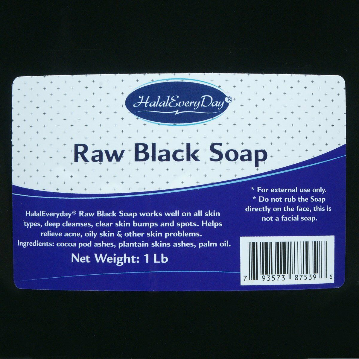 Raw African Black Soap 40 lb. Case (Wholesale)