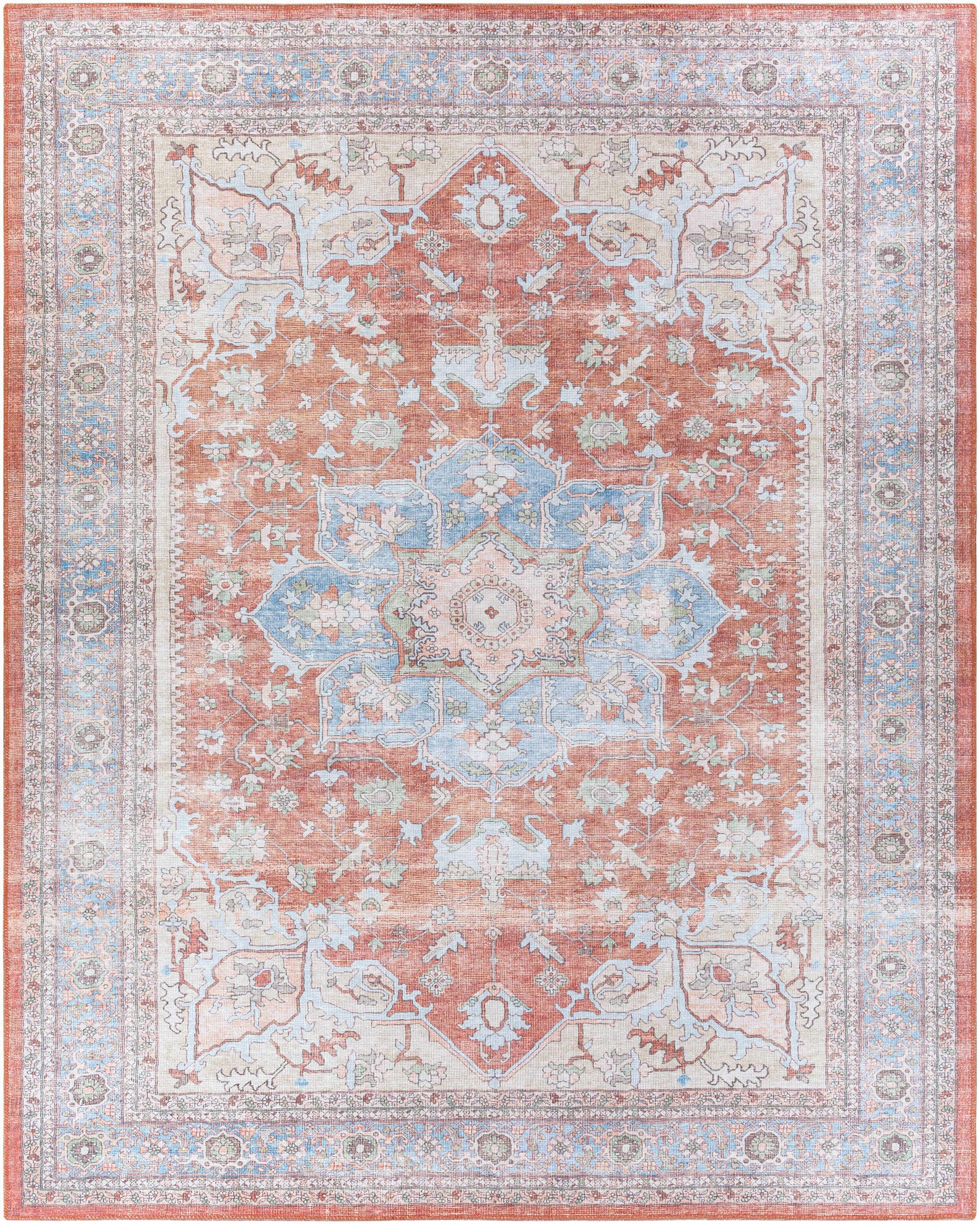 Brown Bagamanoc Medallion Area Rug - Clearance