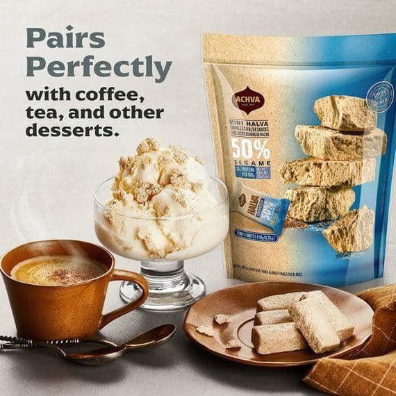 Mini Halva Snack Bag | Sugar-Free Halva | 5.3 oz