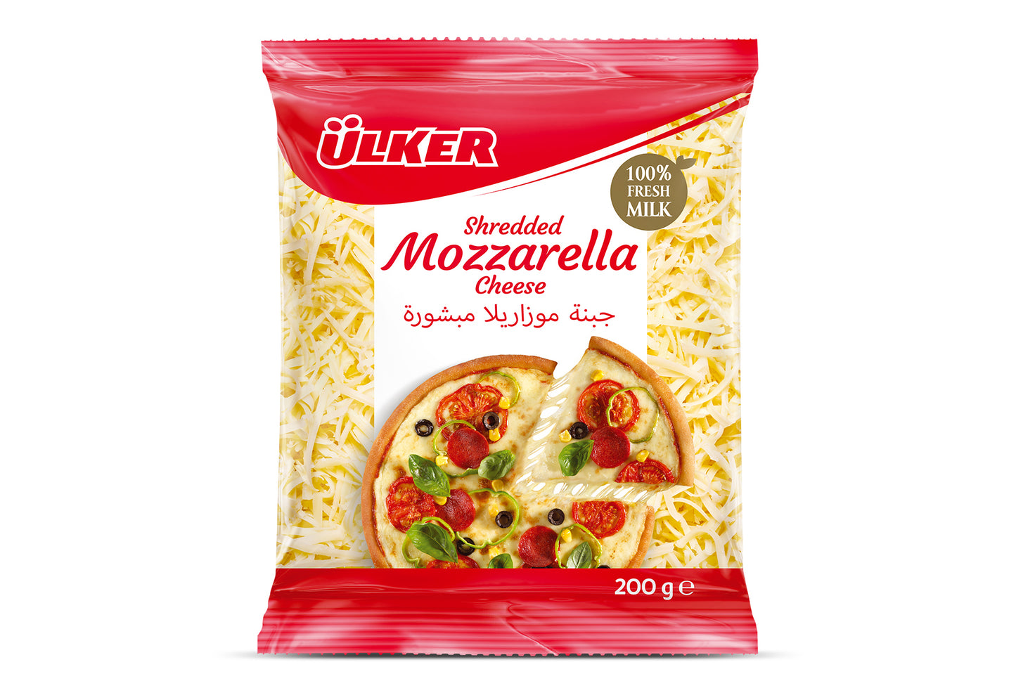 Ulker Mozzarella Cheese Shredded 200 G