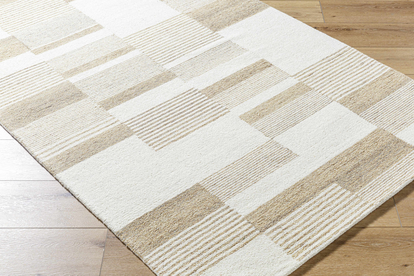Varen Broken-Striped Area Rug