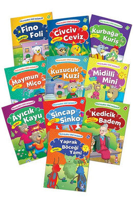 Hikâyelerle Dini Değerler Seti - 10 Kitap Takım