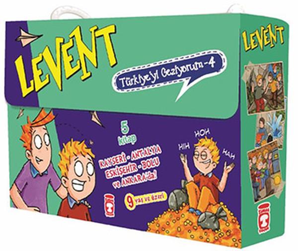 Levent Türkiyeyi Geziyorum - 4 (5 Kitap)