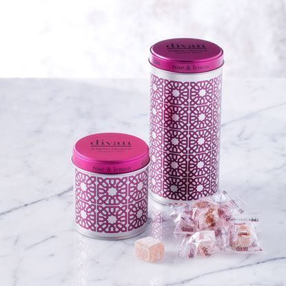 Divan Turkish Delight Rose&Lemon 140G