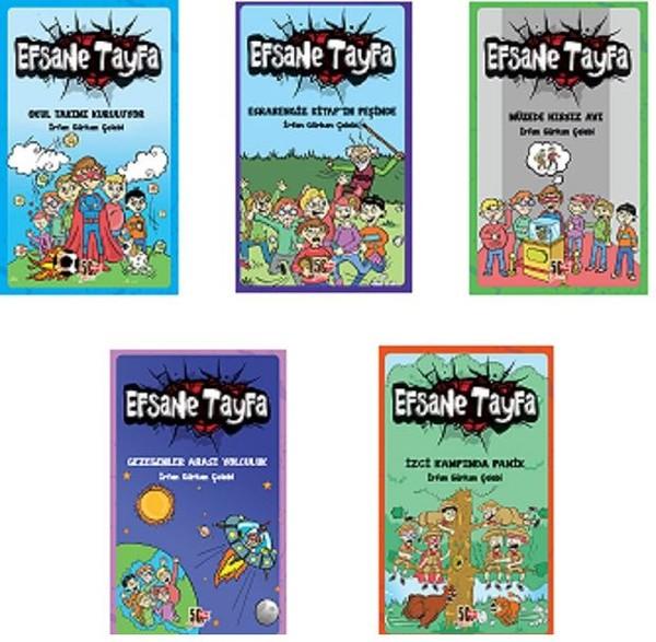 Efsane Tayfa Seti-5 Kitap Takım Kutulu