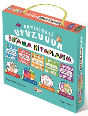Aktiviteli Upuzuuun Boyama Kitaplarım-5 Kitap Takım