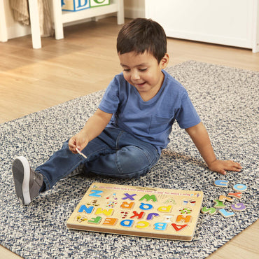Melissa & Doug Alphabet Sound Puzzle - 26 Pieces