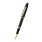 Coventry Classic Black Lacquer with Gold Tone Appointments Ballpoint Pen