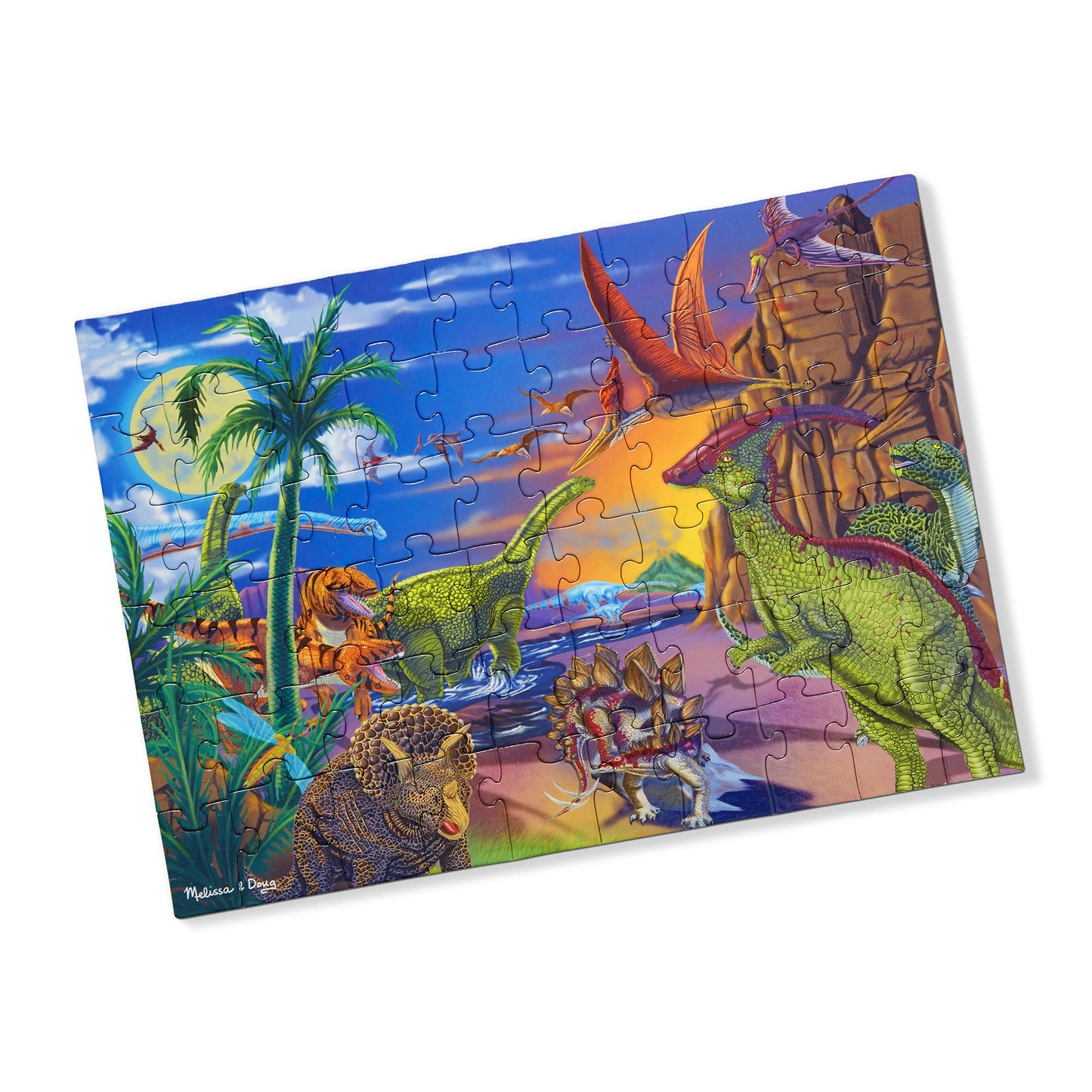 Land of Dinosaurs Jigsaw Puzzle - 60 Pieces
