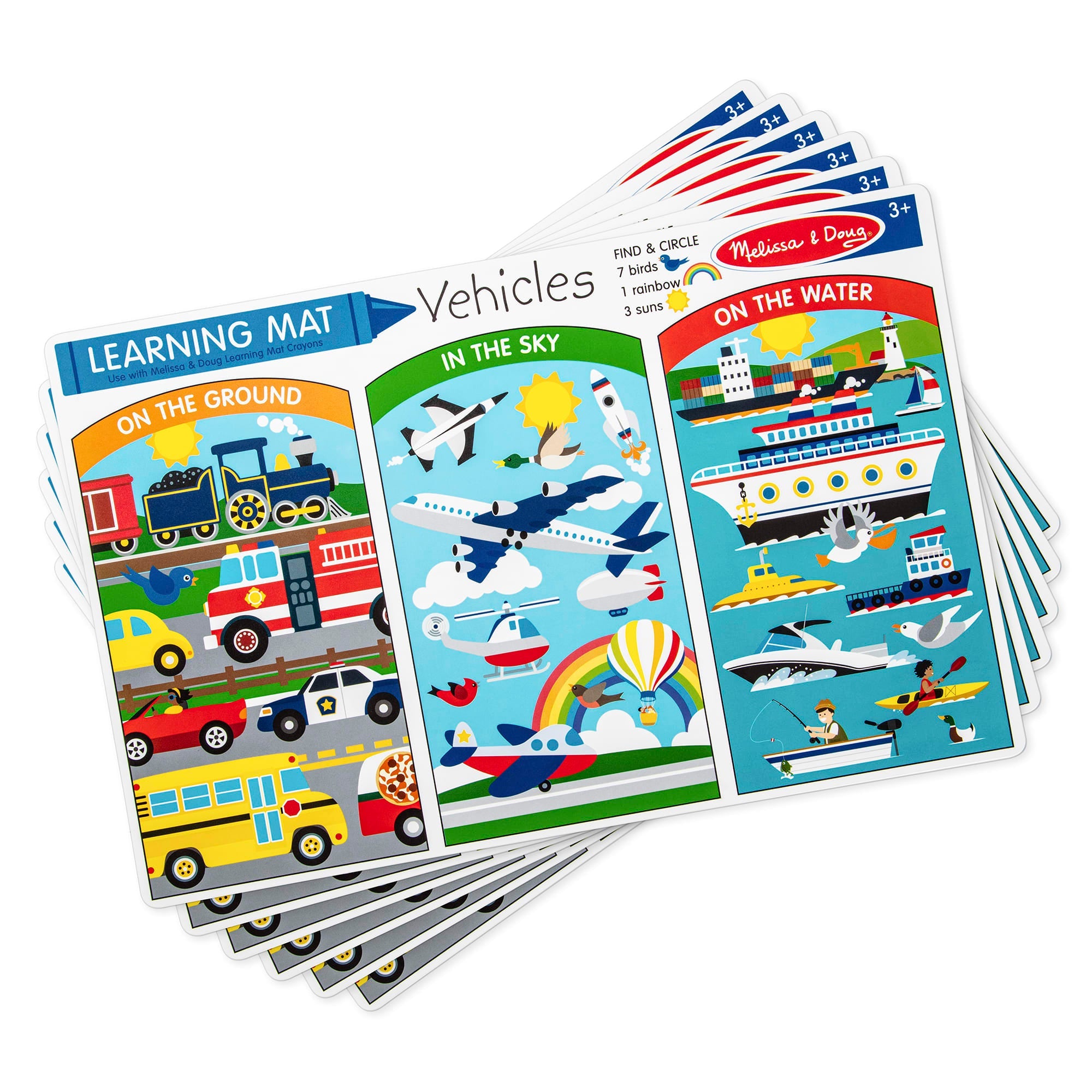 Vehicles Learning Mat
