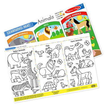 Animals Learning Mat