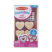 Created by Me! Heart Magnets Wooden Craft Kit