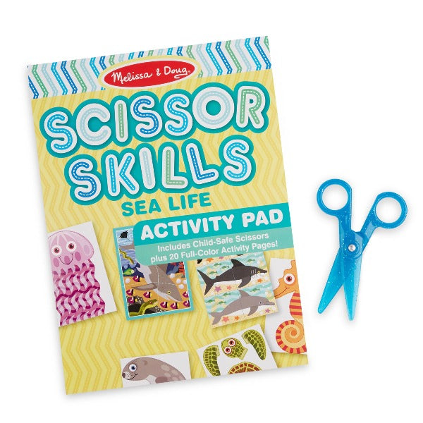 Melissa & Doug Sea Life Scissor Skills Activity Pad