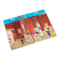 PAW Patrol Restickable Stickers Flip-Flap Pad - Classic Missions