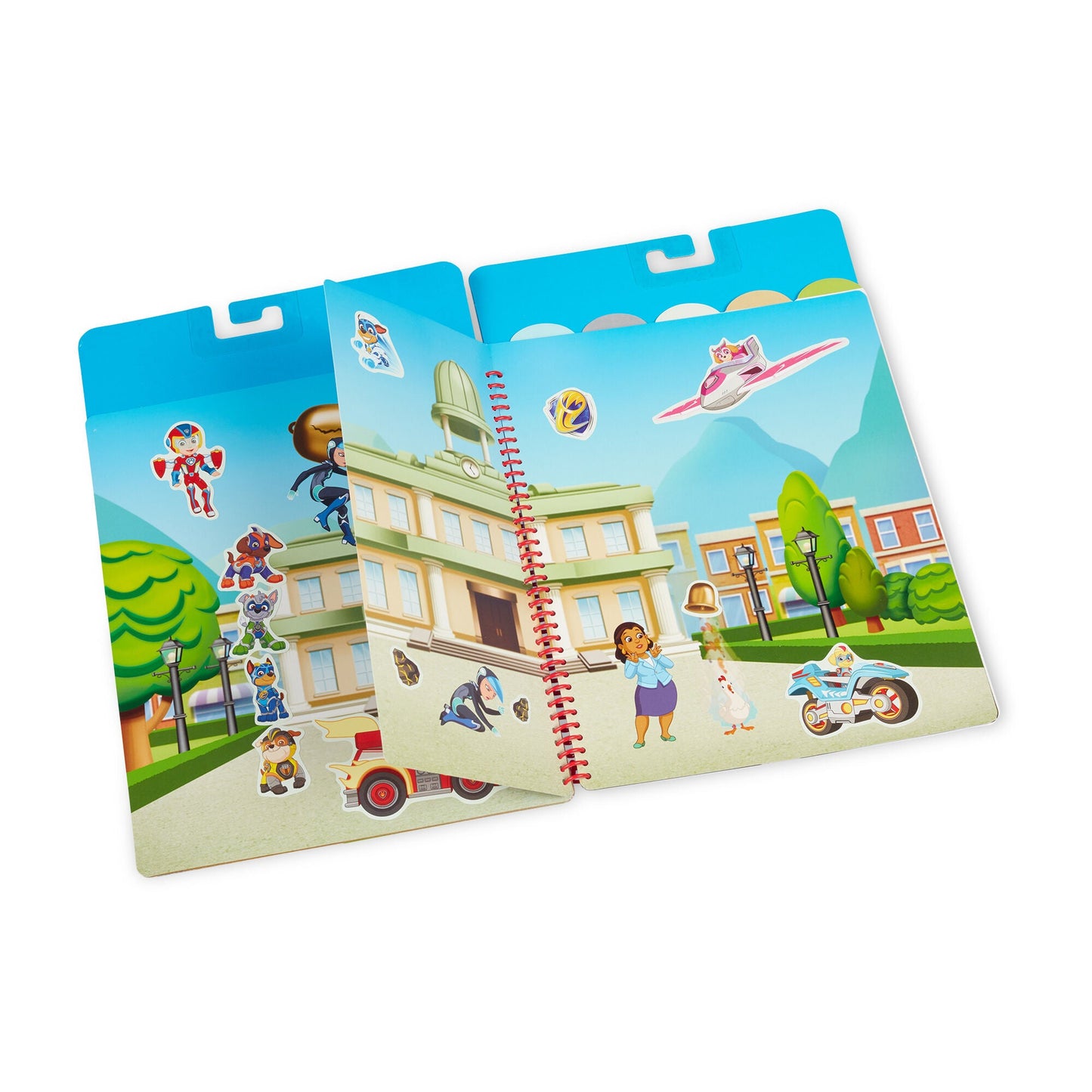 PAW Patrol Restickable Stickers Flip-Flap Pad - Adventure Bay