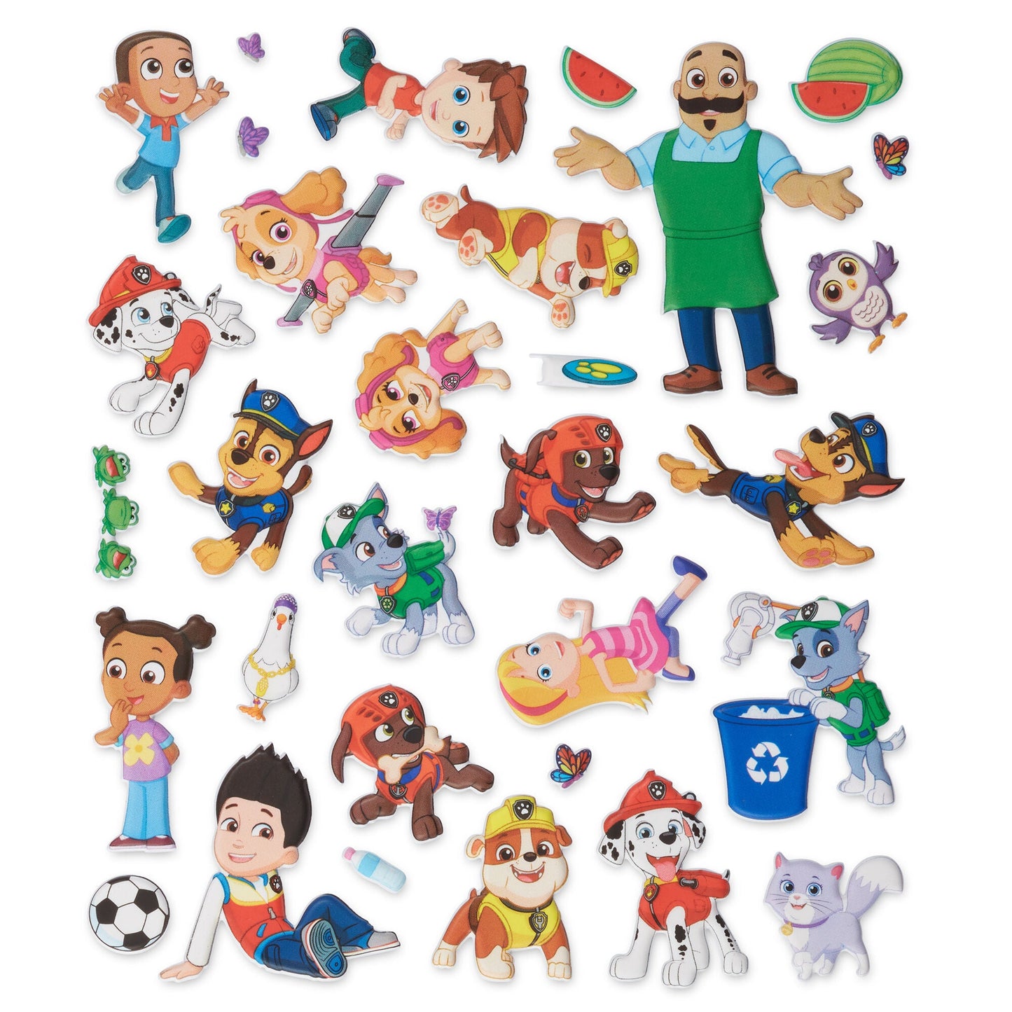 Melissa & Doug PAW Patrol Puffy Sticker - Adventure Bay