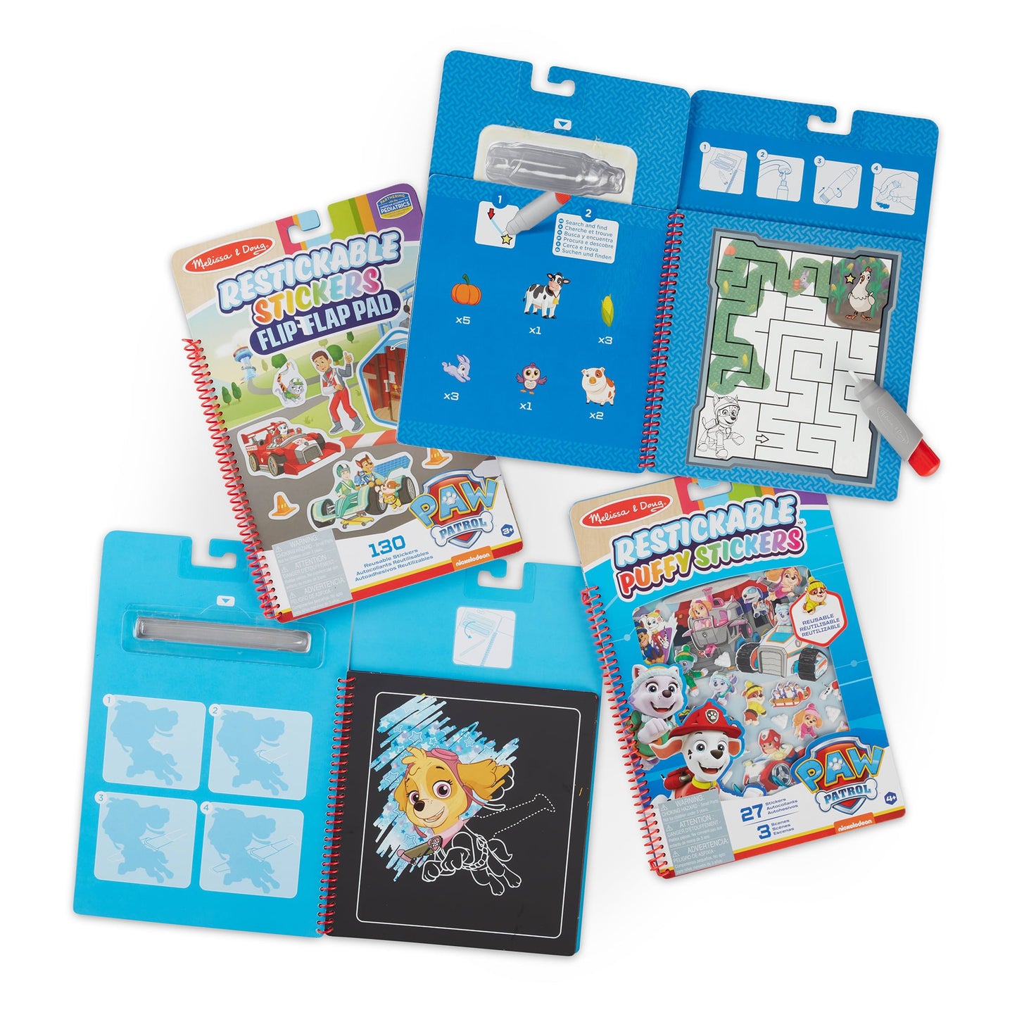 PAW Patrol Puffy Sticker Pad - Jake's Mountain