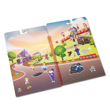 PAW Patrol Restickable Puffy Stickers - Big Pup Trucks
