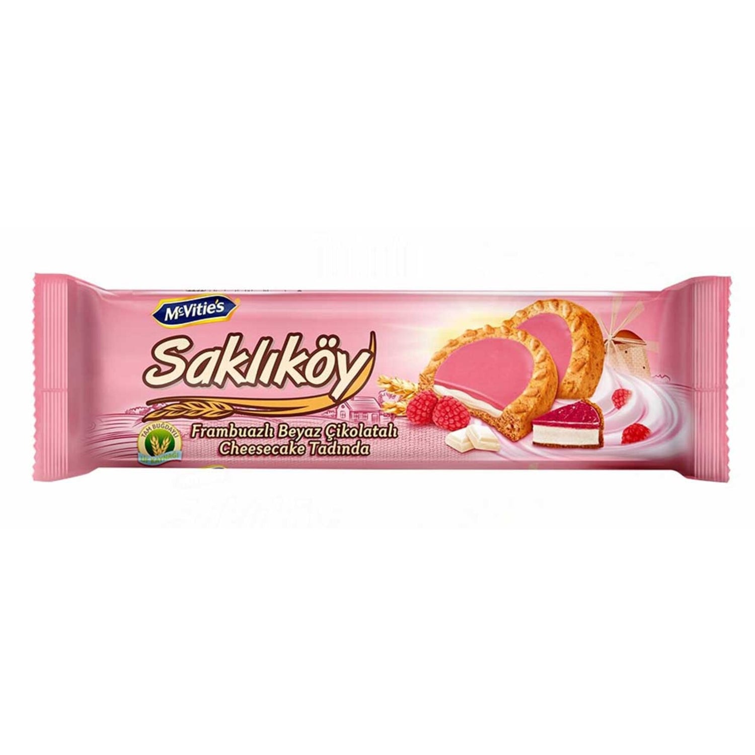 Ulker Saklikoy Raspberry Biscuits 100G
