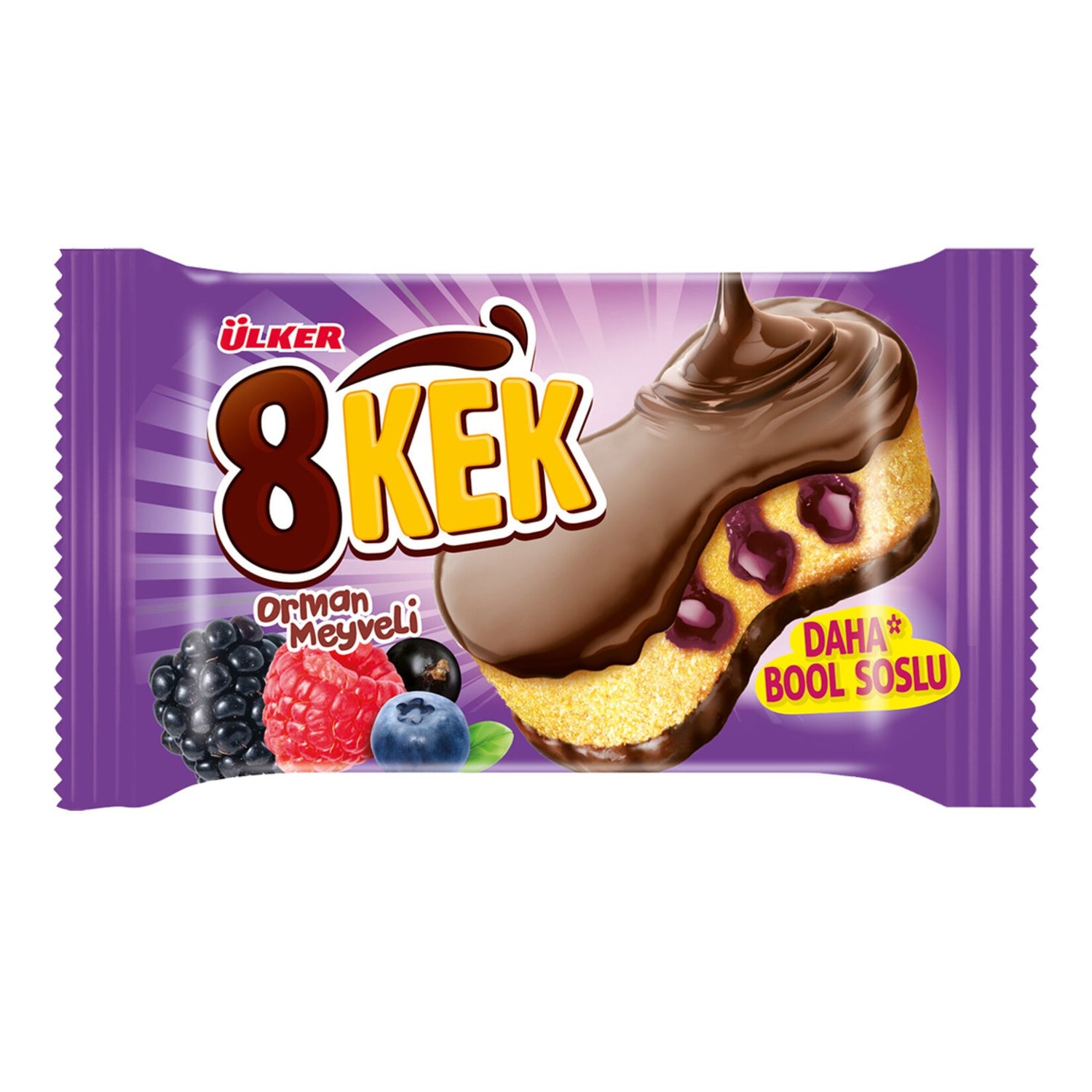 Ulker 8Kek Wilde Berry 55G