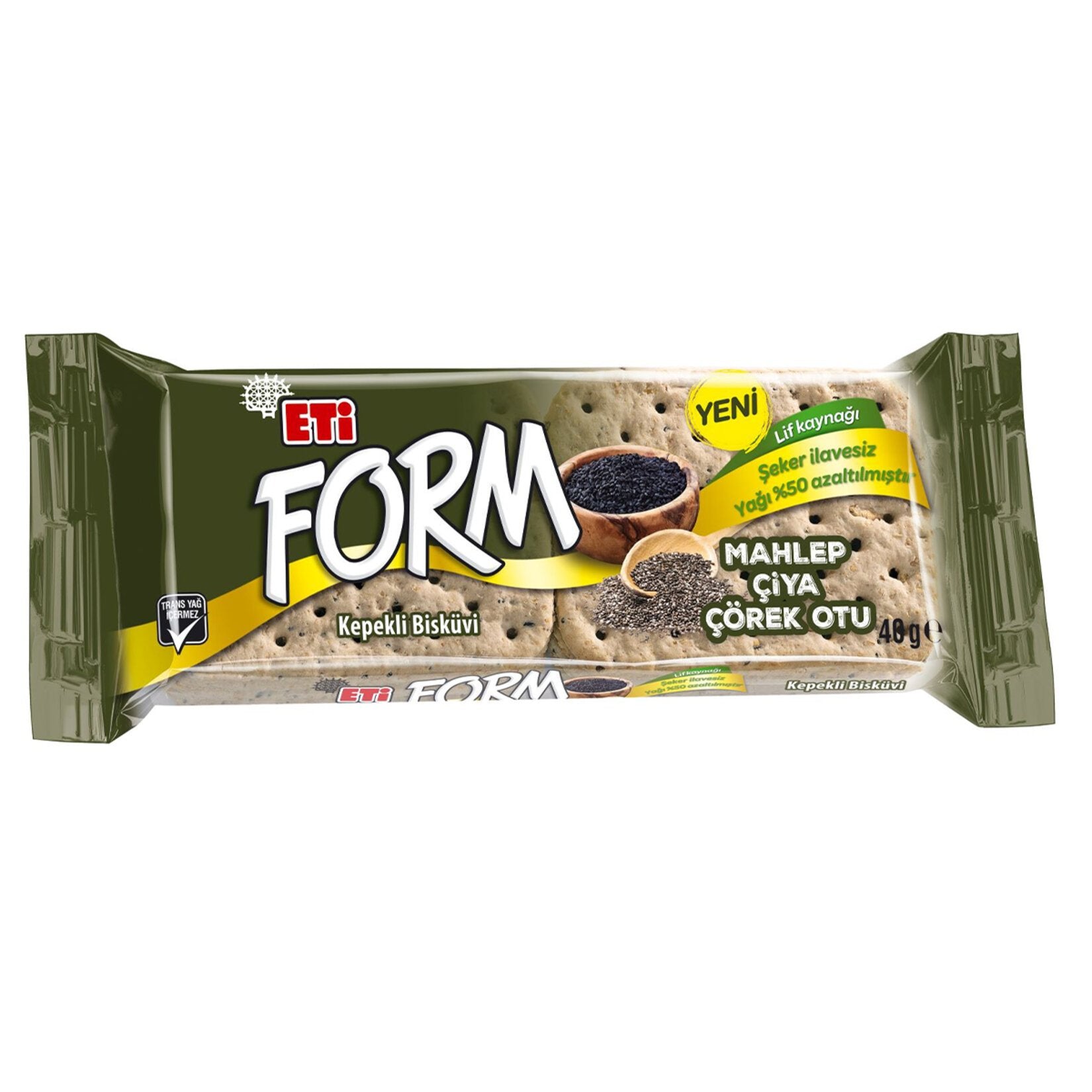 Eti Form Biscuit Chia 40G