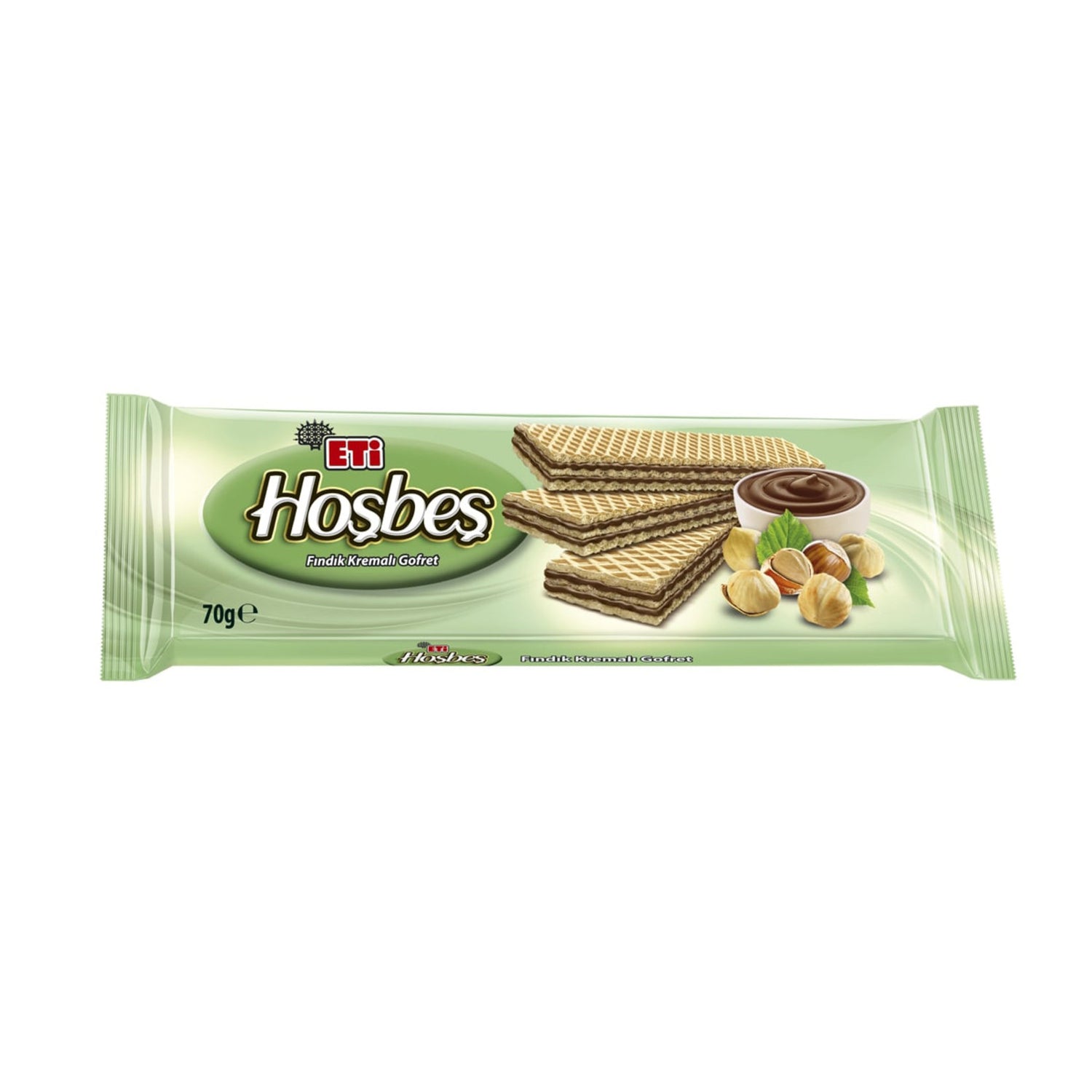 Eti Hosbes Hazelnut Wafer 70G