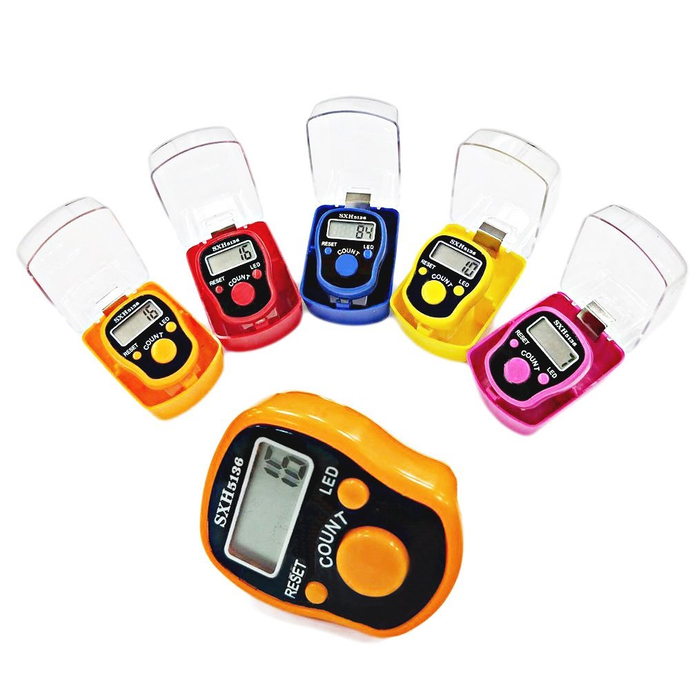 Hand Tally Counter / Sayac (digital electronic) / Zikirmatik (Dijital with LED)