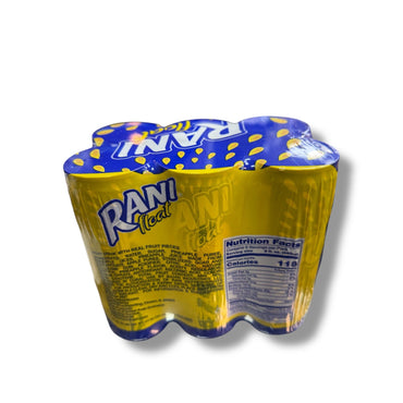 Rani Float Pineapple Drink with Chunks - Refreshing 6 Pack of 240ml Juice with Real Pineapple Pieces