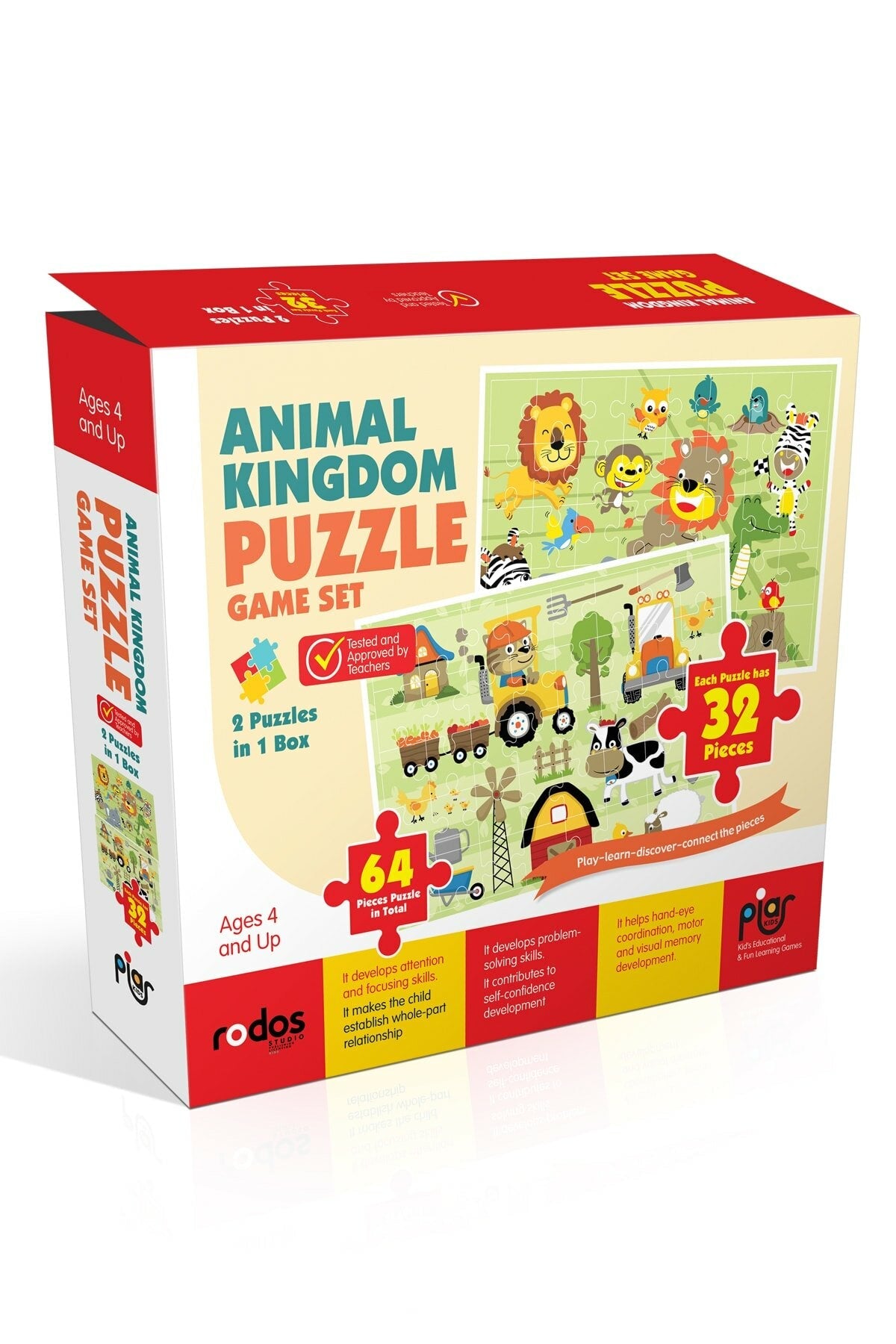 Animal Kingdom Puzzle Game Set