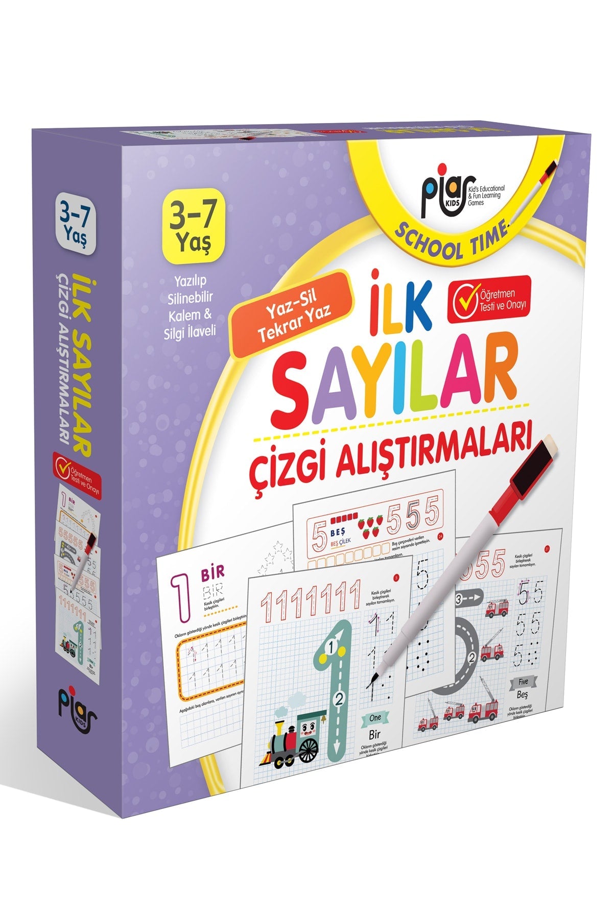 İlk Sayılar-Çizgi Alıştırmaları