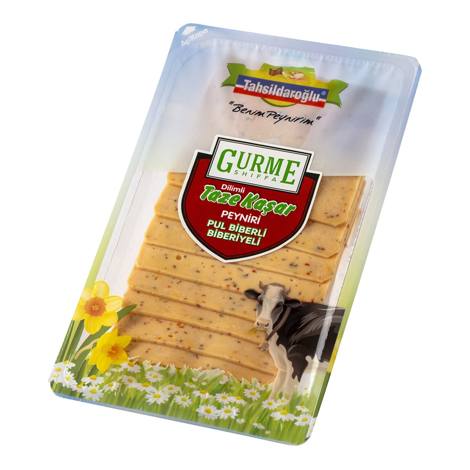 Tahsildaroglu Sliced Kashkaval Chili & Rosemary 200