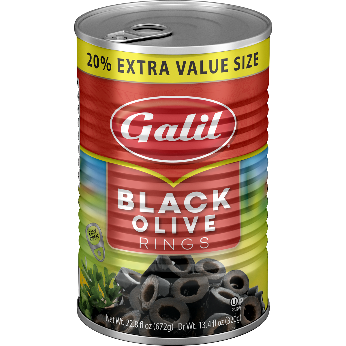 Siyah Zeytin | Halka | 23 oz | Galil