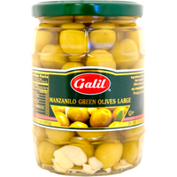 Green Olives | Manzanillo | Jar | 19.7 oz | Galil