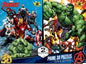 Marvel Avengers 2 -Pack Children's 3D Puzzle  200pc 12x18"