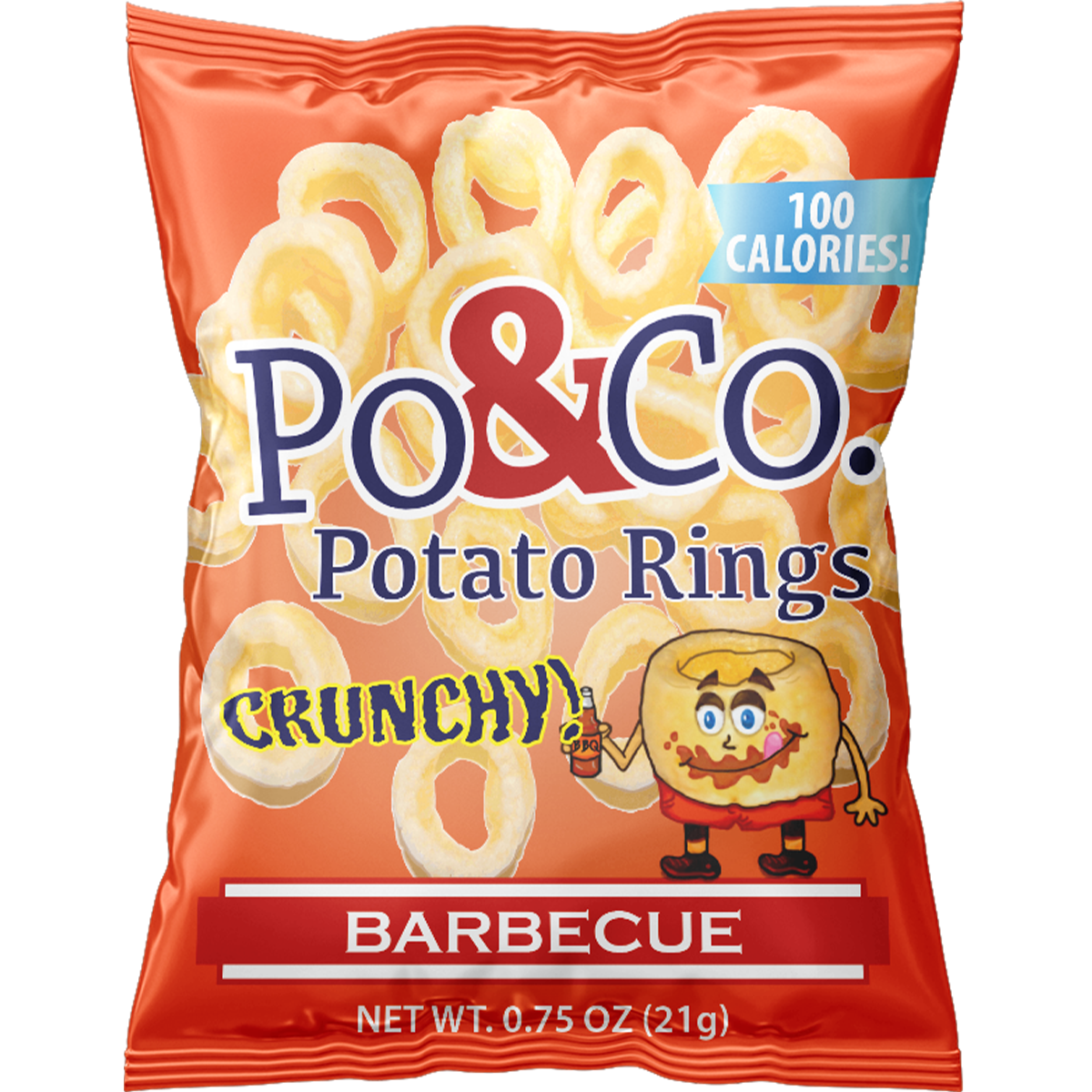 Potato Rings | BBQ | 0.75 oz | Po & Co.