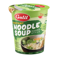 Galil Instant Cup Soup | Vegetable | Gluten Free Rice Ramen