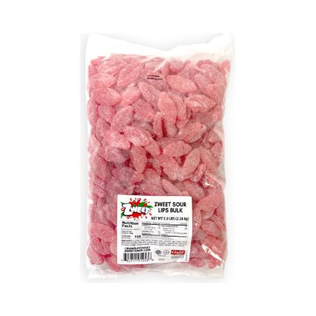 Sour Gummy Lips | Bulk | 80 oz | Zweet